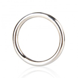 Стальное эрекционное кольцо STEEL COCK RING - 4.5 см.